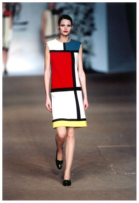 ysl dress mondrian|yves saint laurent iconic dress.